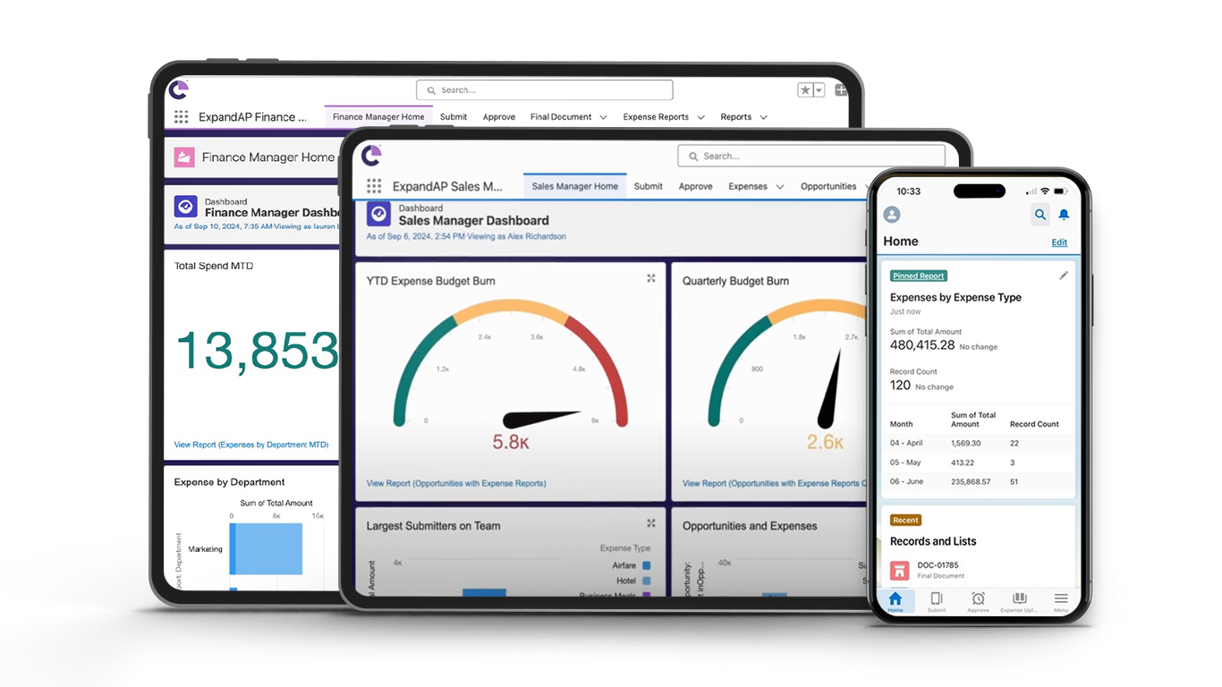 Expand AP - Salesforce Native Expense & AP Management.