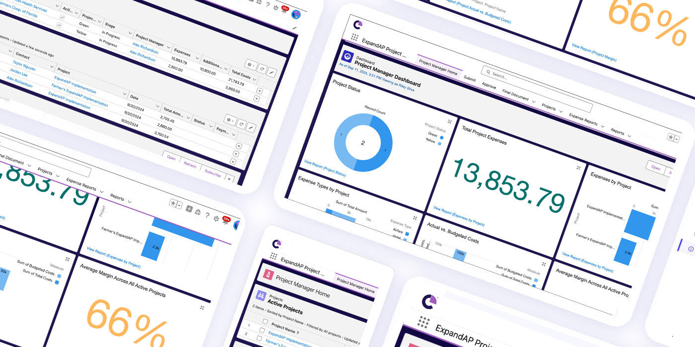 ExpandAP has revolutionized the game for Salesforce clients. Built natively on the Salesforce platform, this fully integrated, AI-driven automation tool streamlines expense management and accounts payable. No other solution operates like this to eliminate data silos, manual processes and accounting workflows that are disjointed from GTM teams.